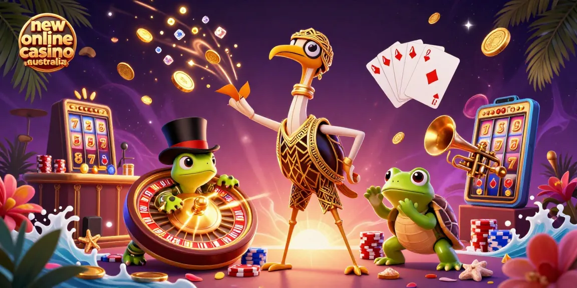 Spin to win at the new online casino Australia with exciting games and vibrant characters.