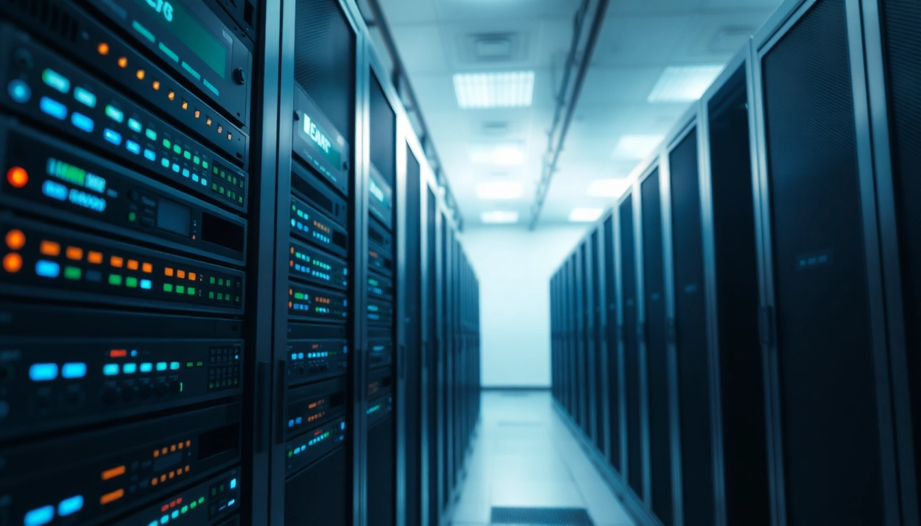 Windows Server 2025 Standard 16-Core Erweiterung Lizenzen als zentrales Element in einem modernen Rechenzentrum.