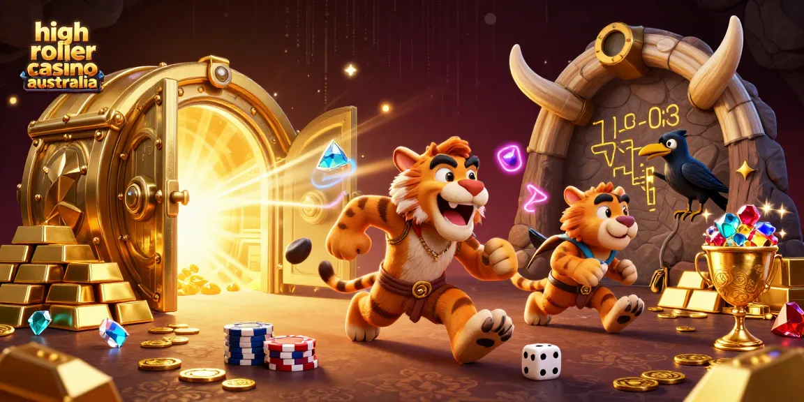 Experience excitement at a high roller casino Australia with vibrant graphics of prehistoric gaming